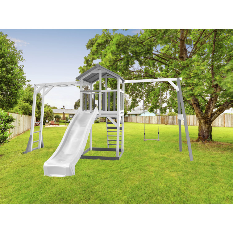 AXI Beach Tower Climbing Frame Swing Set Wayfair.co.uk